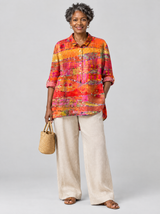 Una™ Sunset Collage Pocket Tunic
