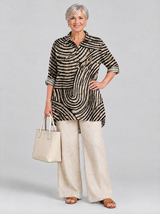 Desma™ Sand Swirl Print Pocket Tunic