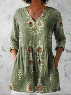 Sylvana blouse in Green