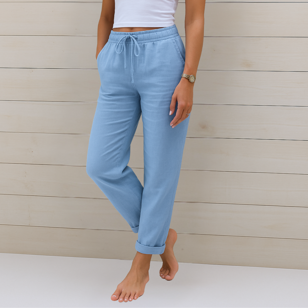Arabel trousers in Light Blue
