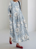Rosaline dress in Blue