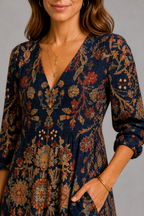 Fall Blossom Dress