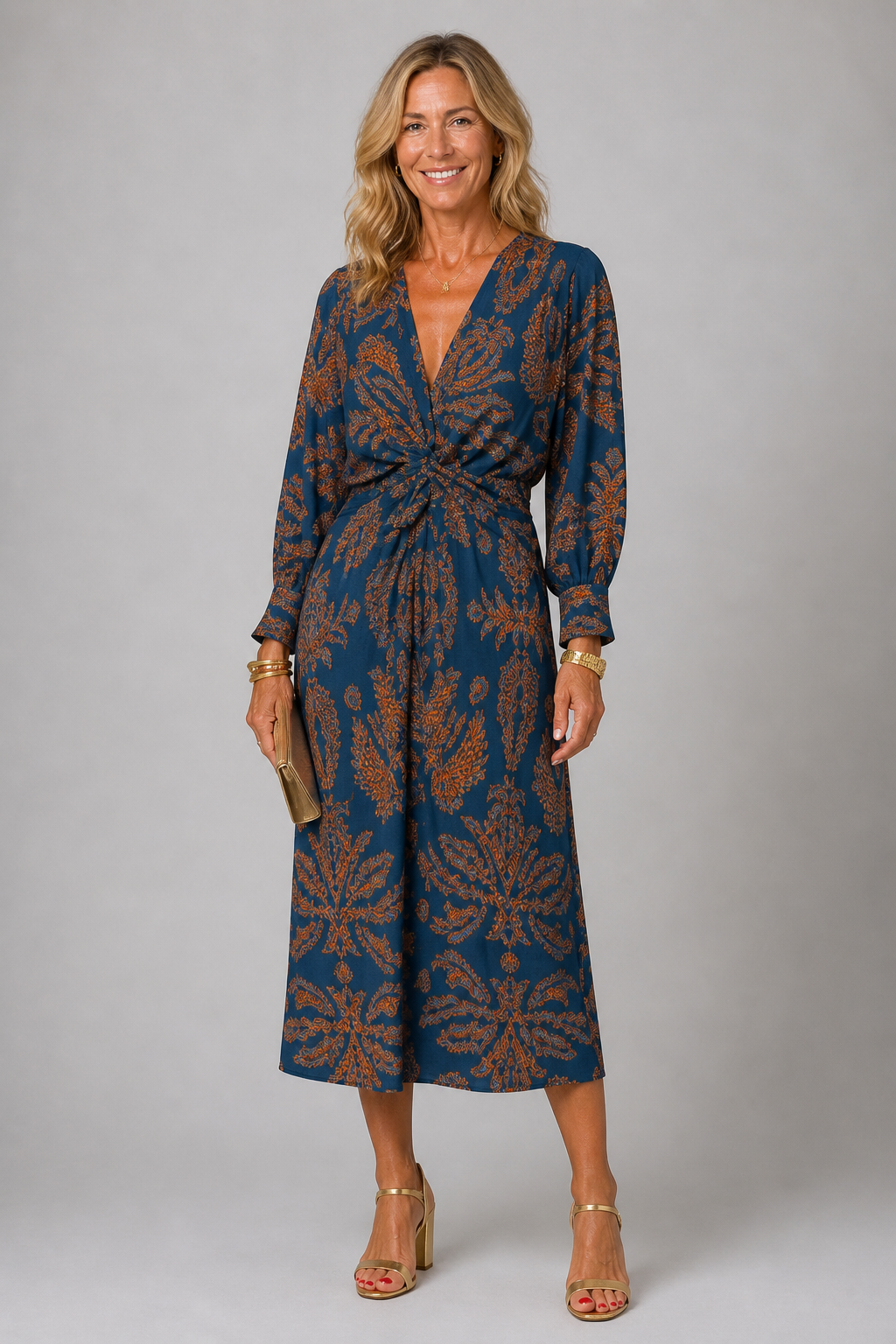 Midnight Blossom Dress