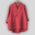 Rubina tunic in Red
