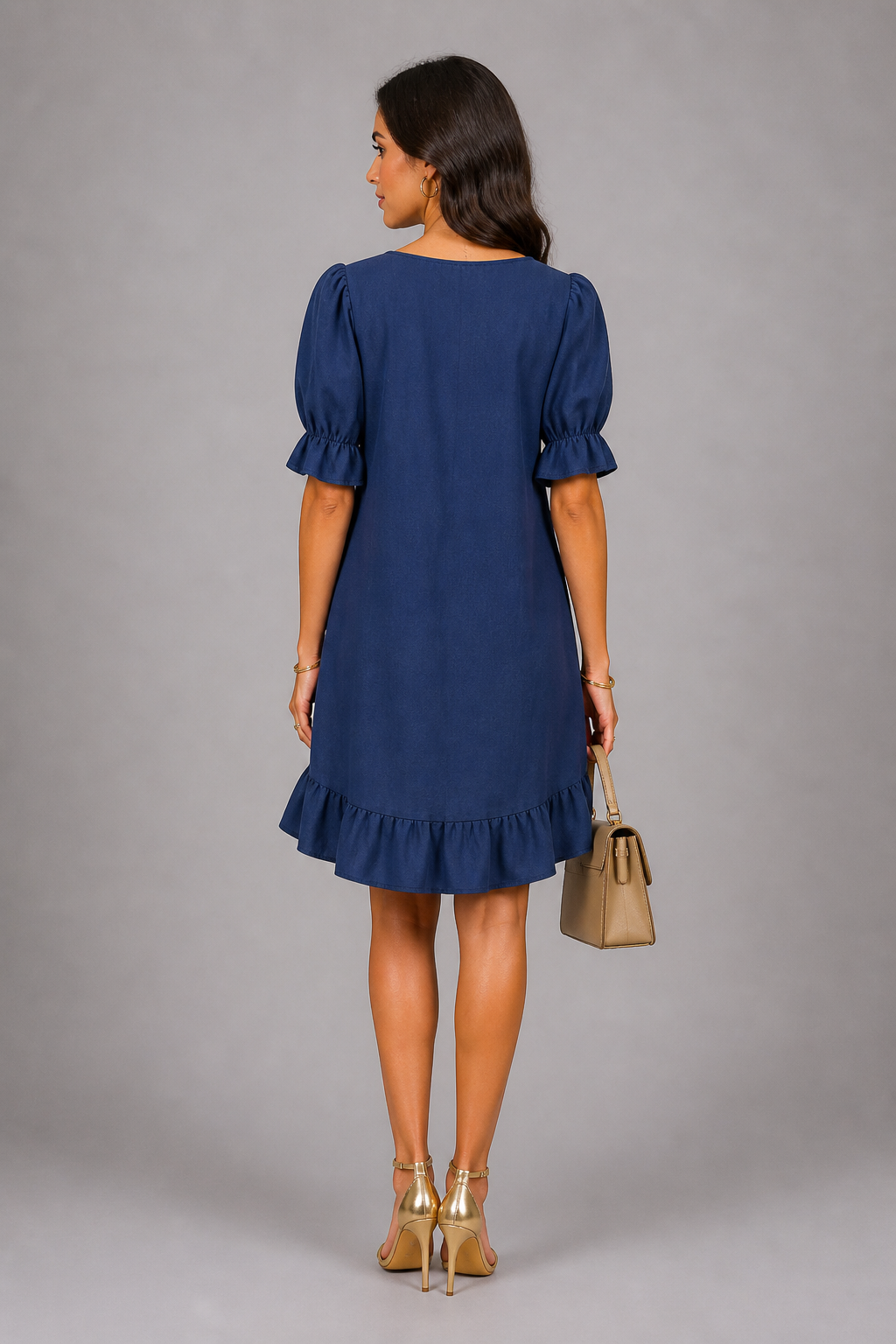 Elegant Sapphire Dress