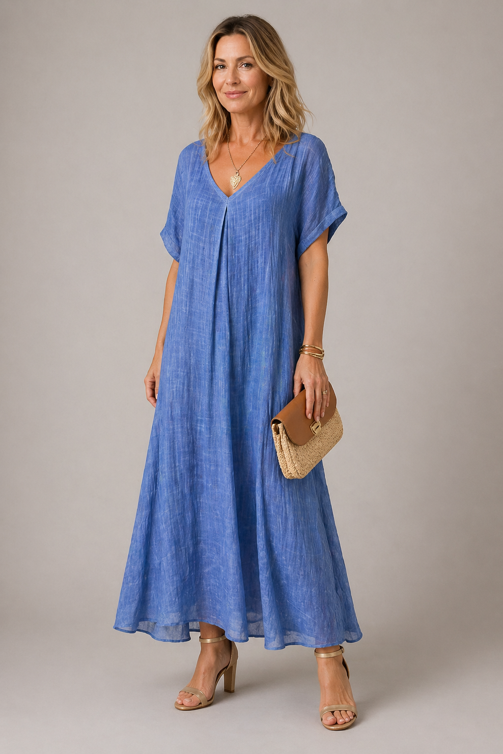 Azure Elegance Dress