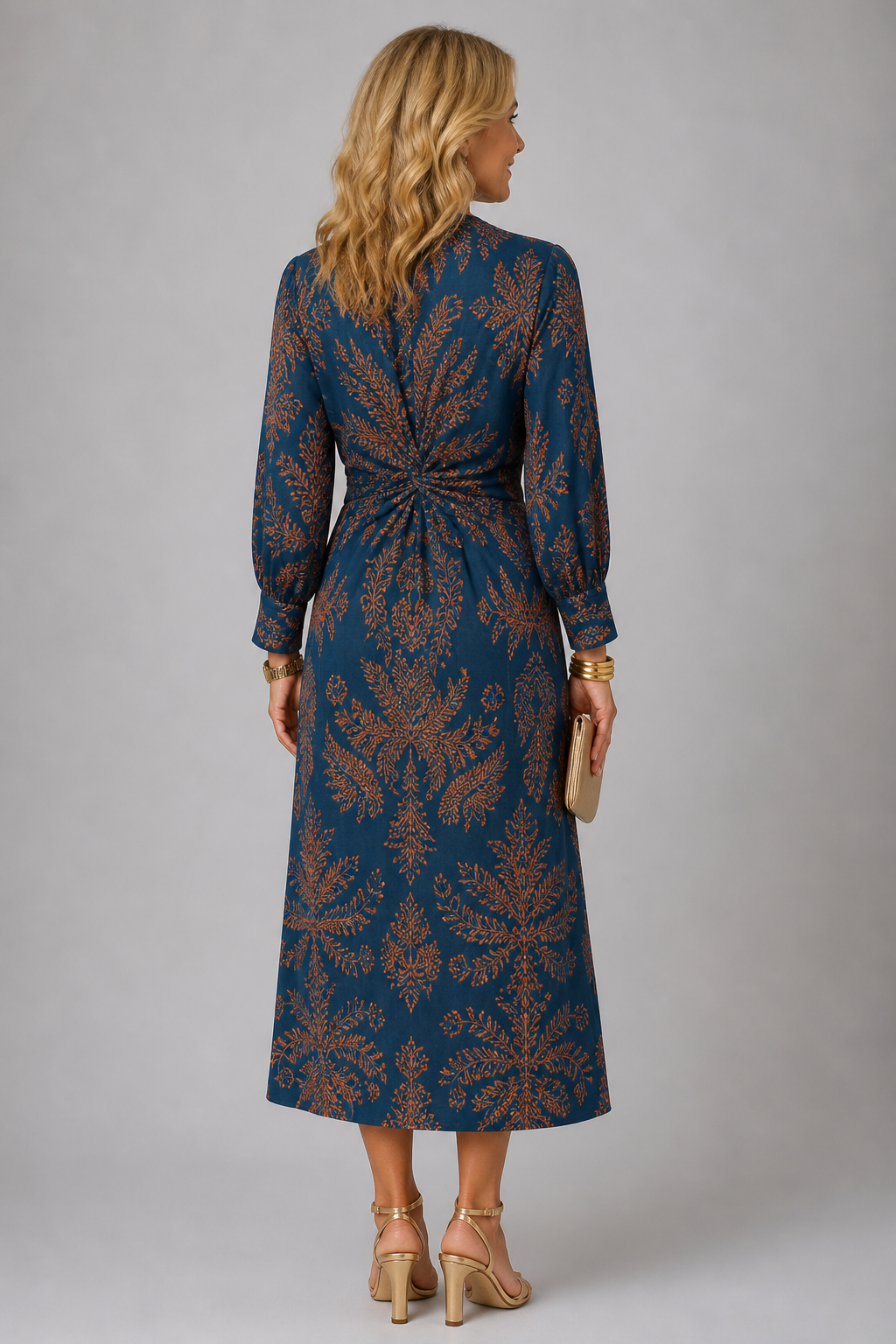 Midnight Blossom Dress
