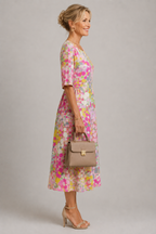 Chérie Elegant Midi Dress