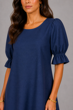Elegant Sapphire Dress