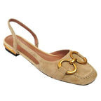 Brenna™ Orthopedic Leather Buckle Sandals