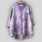 Velda™ Lavender Petal Line Ruffle Tunic