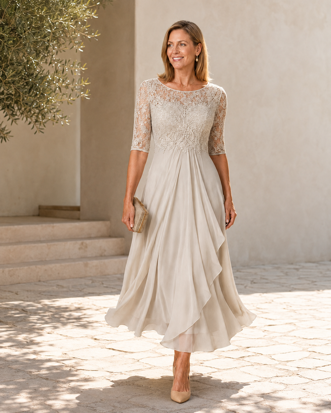Aurelie dress in Blue