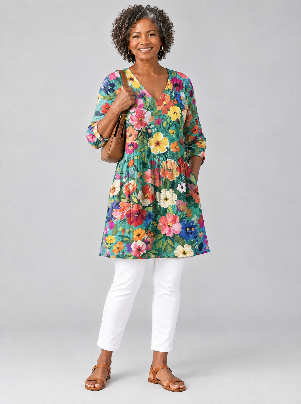 Lark blouse in Multicolour