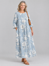 Rosaline™ Romantic Floral Flowing Maxi Dress
