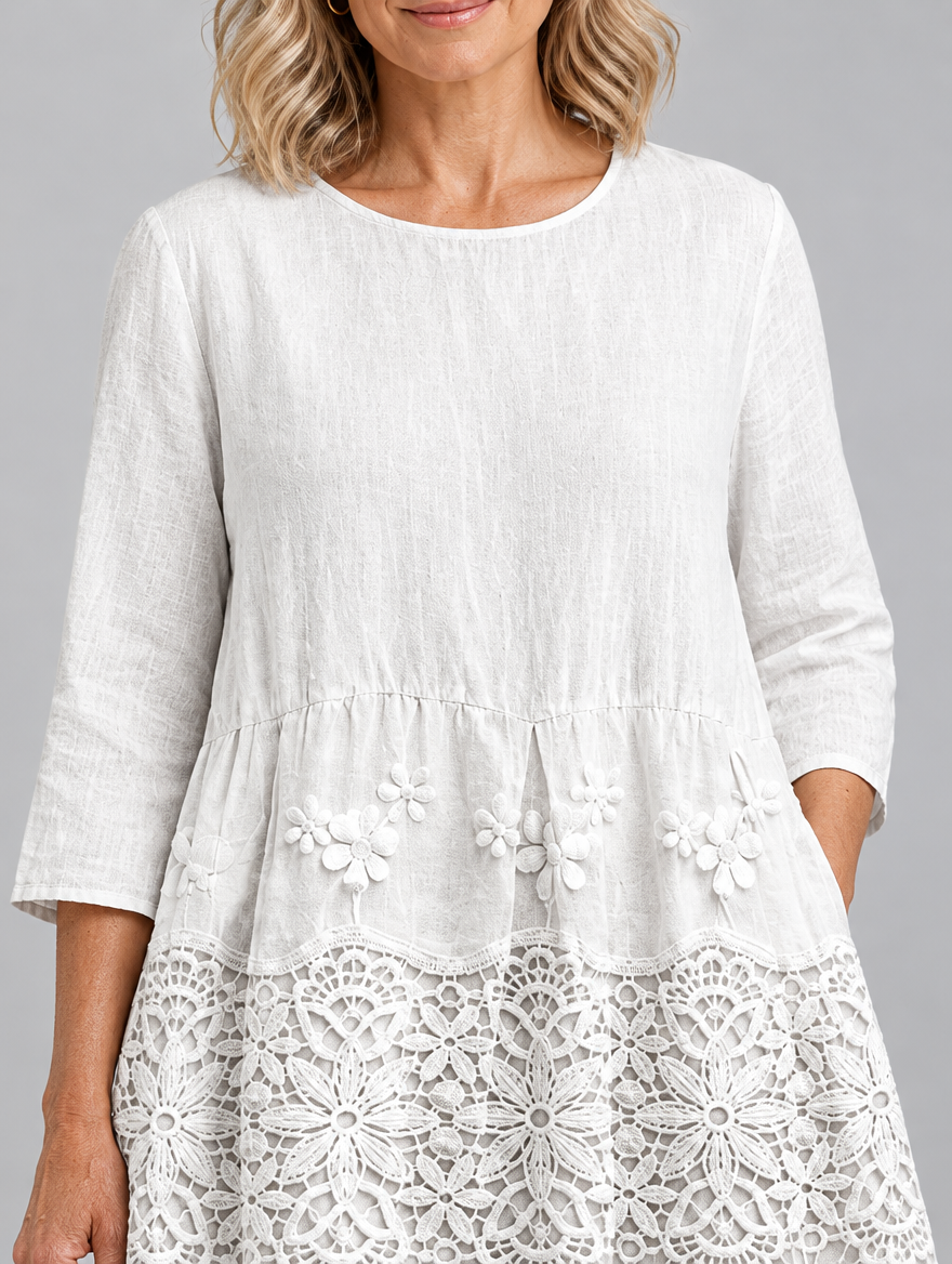 Lorinda dress in Beige