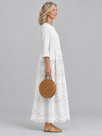 Lorinda dress in Beige
