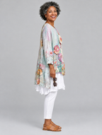 Artemisia blouse in light blue, side view