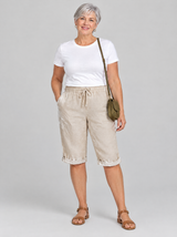 Maile™ Hawaiian Style Linen Shorts