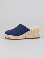 Kirsi sandals in blue, side view