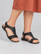 Marnie™ Slim Strap Cushioned Flat Sandals