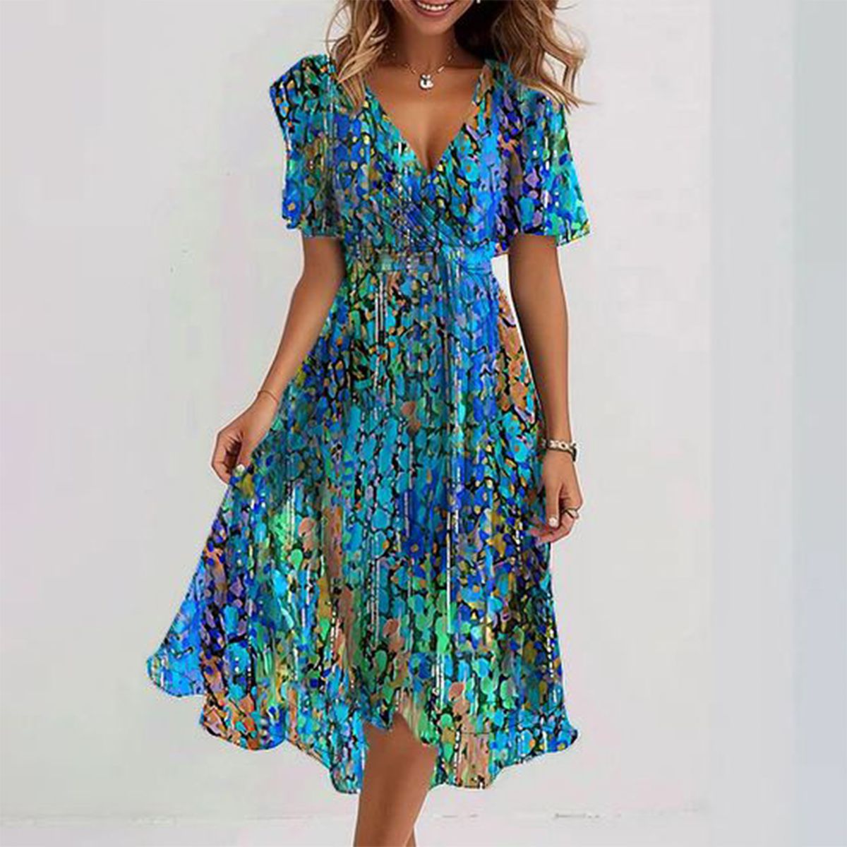 Marisol dress in Blue