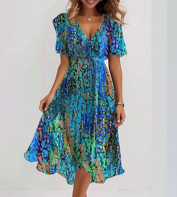 Marisol dress in Blue
